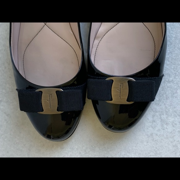SALVATORE FERRAGAMO Patent Leather Ballet Flats - Picture 7 of 10